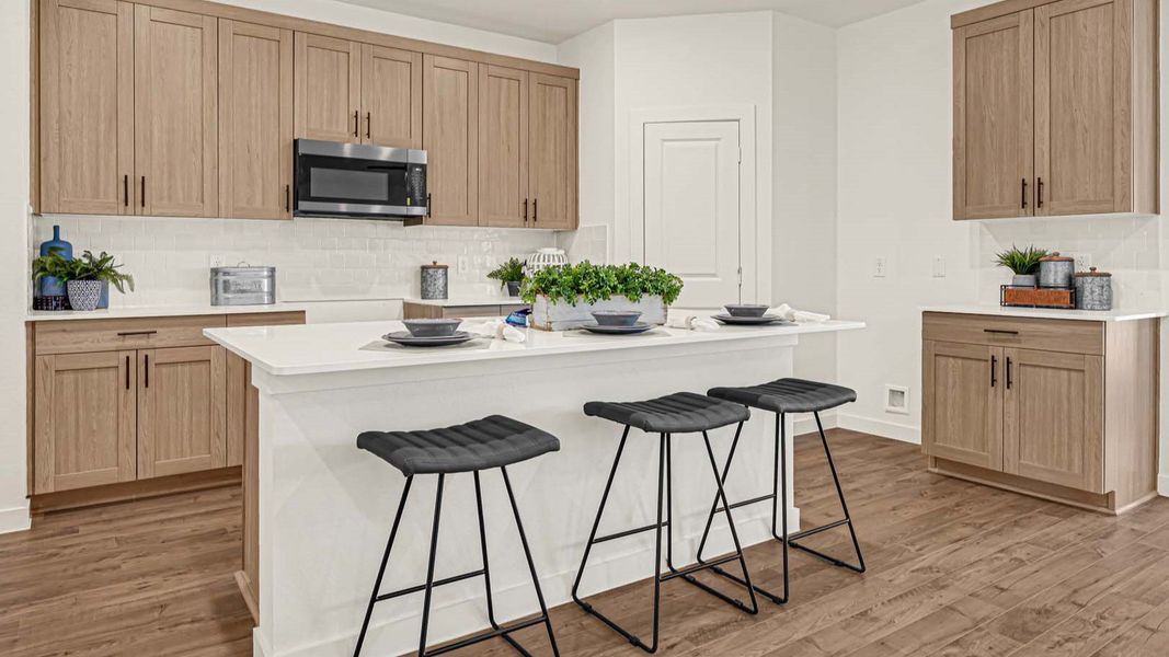 Furnished interior view inside a new home in Tamarron, Fulshear (Image 6).