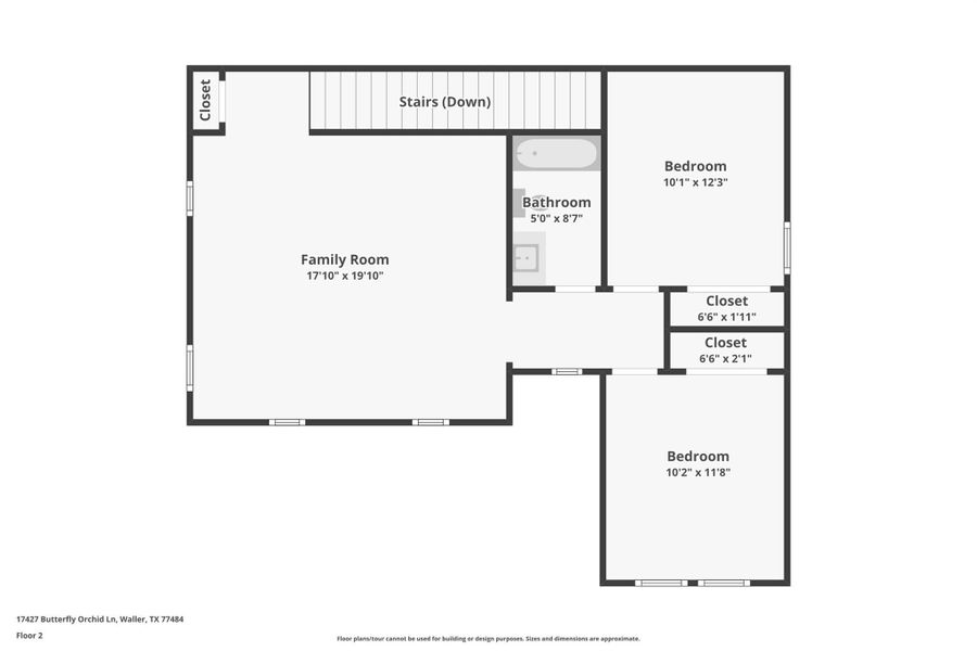 2D floor plan layout of this home in Riviera Pines - Premier Series, Huffman, TX (Image 4). 2D floor plan layout of this home in Riviera Pines - Premier Series, Huffman, TX (Image 4).