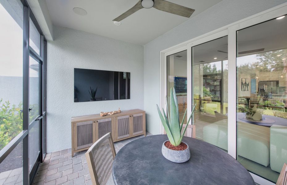 Representative exterior details of a home built from the Ellenwood by Pulte Homes in Shores at Stillwater, Englewood (Image 3).