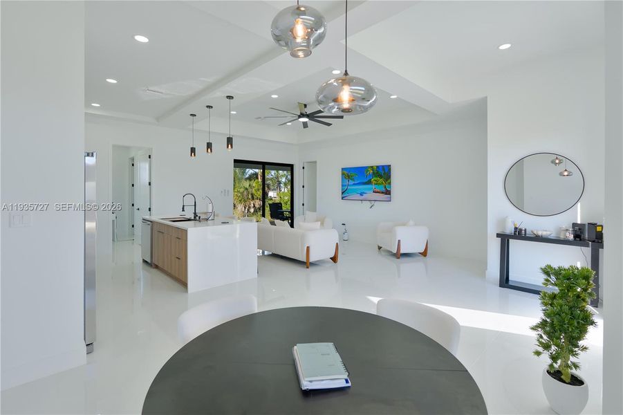 Furnished interior view inside a new home in , Cape Coral (Image 12).