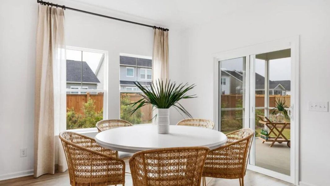 Furnished interior view inside a new home in , Summerville (Image 5). Furnished interior view inside a new home in , Summerville (Image 5).