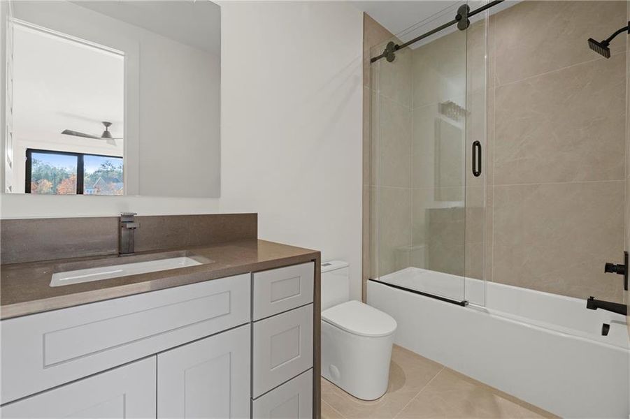 Furnished interior view inside a new home in , Milton (Image 19).
