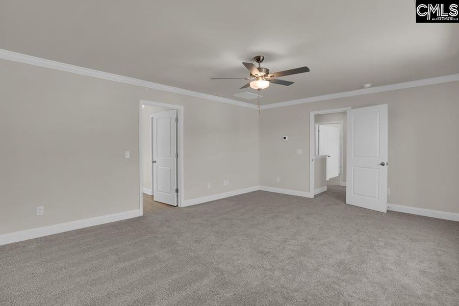 Spacious, unfurnished interior of a new home in Cottages at Roofs Pond, West Columbia (Image 28).