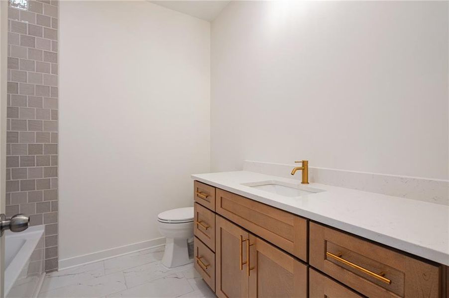 Furnished interior view inside a new home in , Cedartown (Image 15).