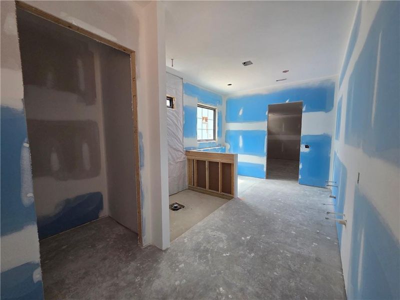 In-progress construction of a new home in , Acworth, GA (Image 8).