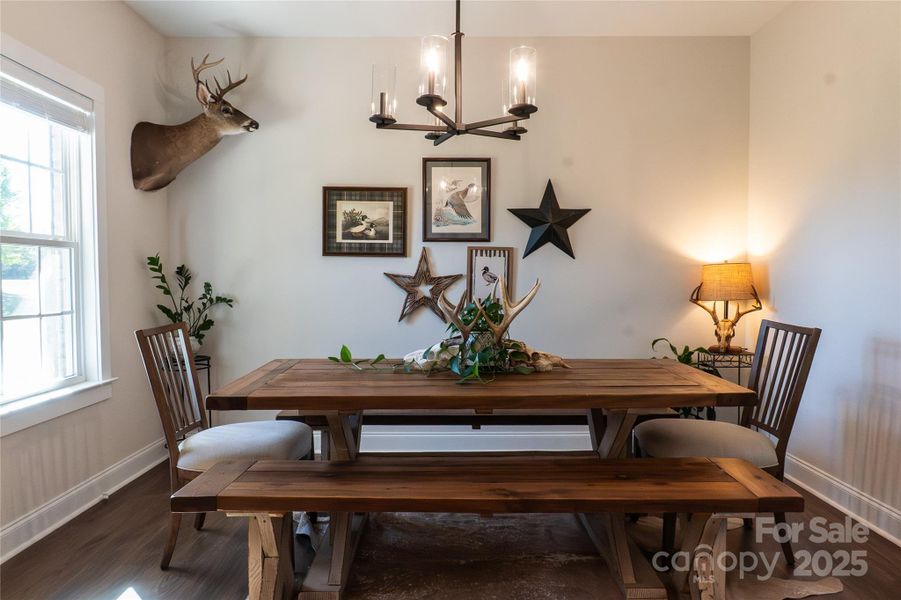 Furnished interior view inside a new home in , Monroe (Image 27).
