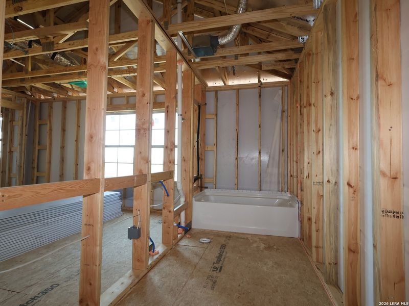In-progress construction of a new home in Paloma Park, Converse, TX (Image 39).