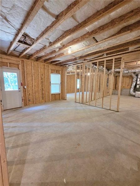 In-progress construction of a new home in , Waleska, GA (Image 16).