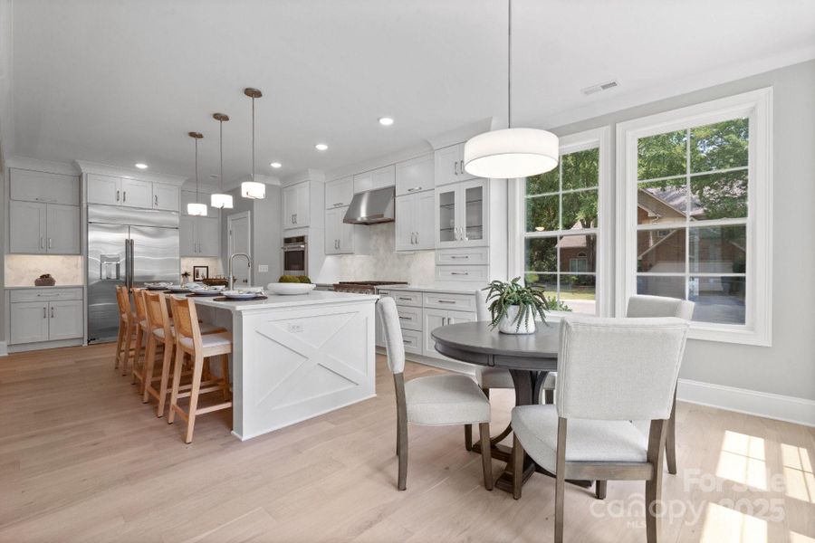 Furnished interior view inside a new home in , Charlotte (Image 30).