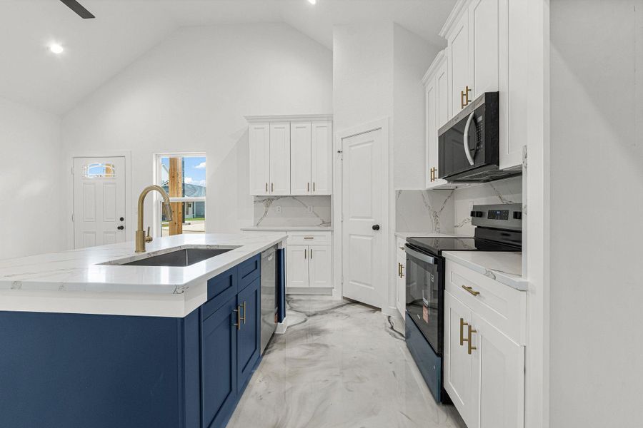 Furnished interior view inside a new home in , Montgomery (Image 6). Furnished interior view inside a new home in , Montgomery (Image 6).