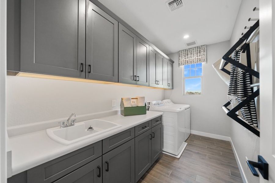 Furnished interior view inside a new home in Parkside, Avondale (Image 25).