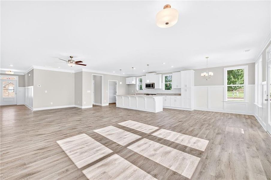 Spacious, unfurnished interior of a new home in , Hiram (Image 17).