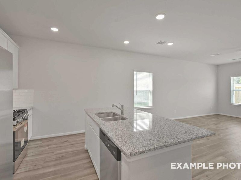 Representative furnished interior of a home built from the The Comal F by Davidson Homes LLC in Robins Landing, Houston (Image 8). Representative furnished interior of a home built from the The Comal F by Davidson Homes LLC in Robins Landing, Houston (Image 8).