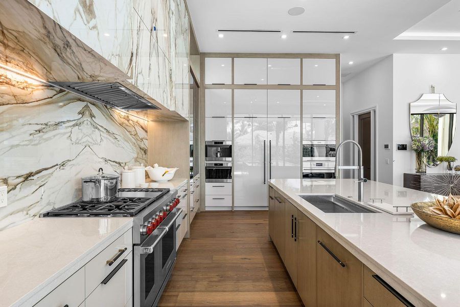 Furnished interior view inside a new home in , Boca Raton (Image 64).