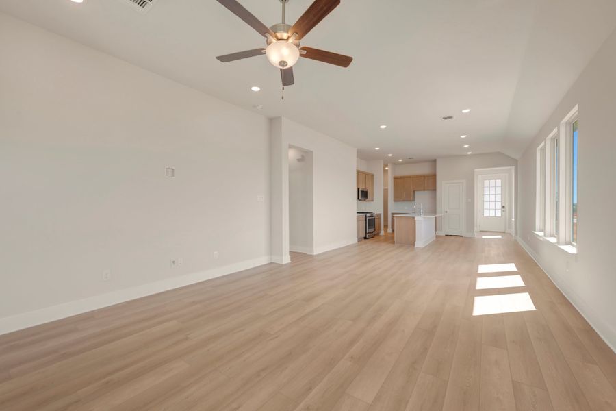 Spacious, unfurnished interior of a new home in The Meadows, Denton (Image 13). Spacious, unfurnished interior of a new home in The Meadows, Denton (Image 13).