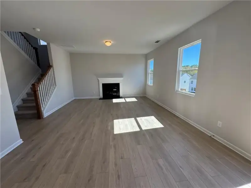 Spacious, unfurnished interior of a new home in The Reserve at Willow Oaks, Canton (Image 6).