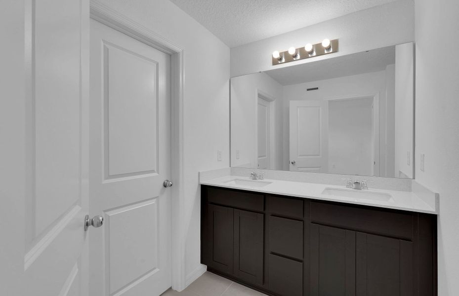 Furnished interior view inside a new home in Normandy Pines, Jacksonville (Image 10). Furnished interior view inside a new home in Normandy Pines, Jacksonville (Image 10).