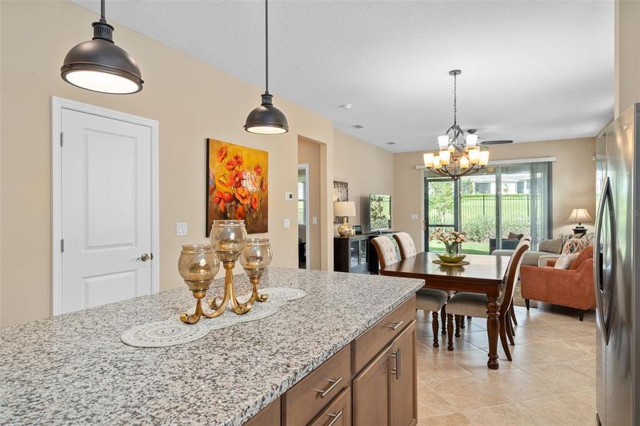 Furnished interior view inside a new home in Del Webb Minneola, Minneola (Image 29).