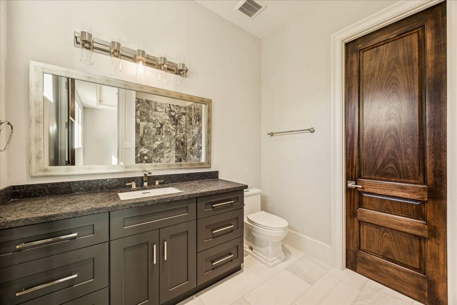 Furnished interior view inside a new home in , Houston (Image 16).