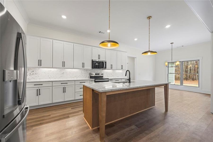 Furnished interior view inside a new home in , Martin (Image 4).