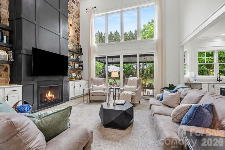 Furnished interior view inside a new home in , Salisbury (Image 12).