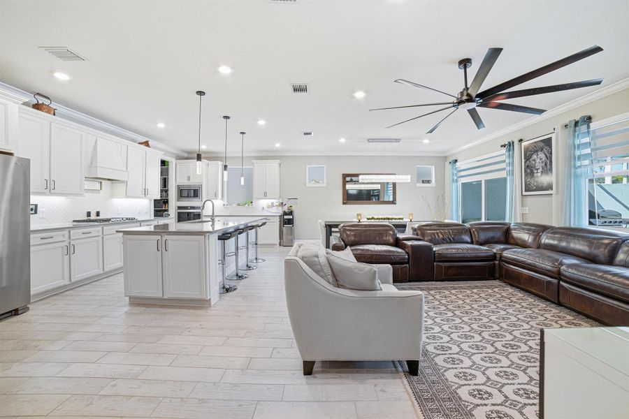 Furnished interior view inside a new home in Windsong Estates, Lake Worth (Image 37).