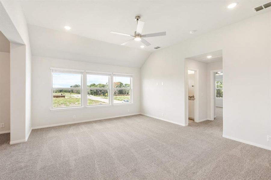 Spacious, unfurnished interior of a new home in Ridge Ranch Classic 50, Mesquite (Image 38). Spacious, unfurnished interior of a new home in Ridge Ranch Classic 50, Mesquite (Image 38).