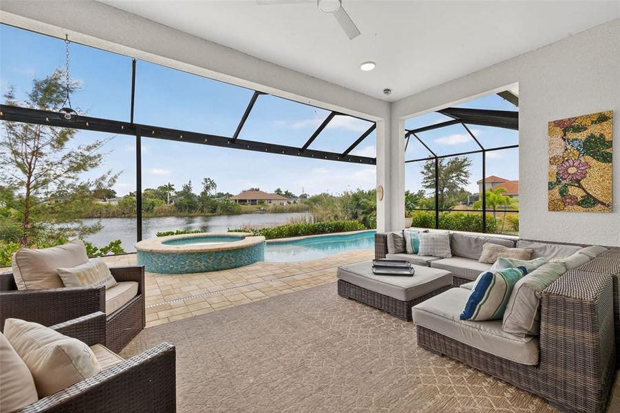 Exterior details and patio area of a home in , Cape Coral (Image 3).