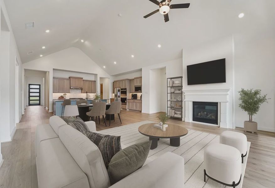 Homesite 6301 Great Room - Staged - 3 of 19