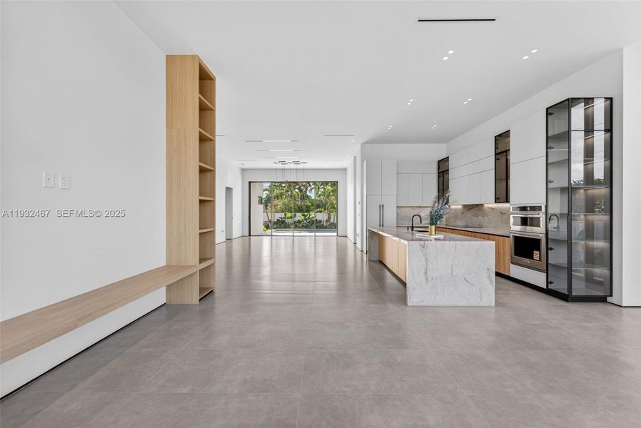 Furnished interior view inside a new home in , Miami Springs (Image 5).