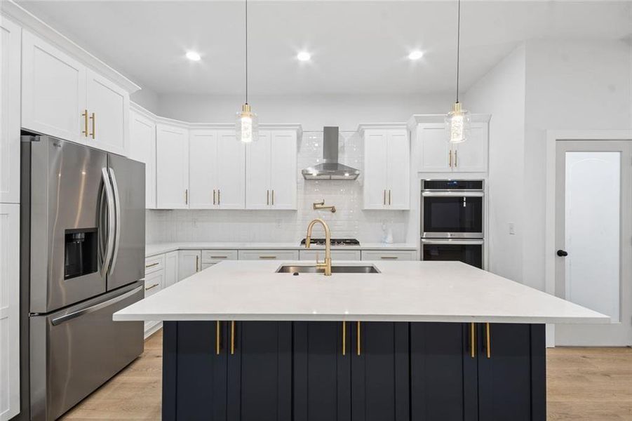 Furnished interior view inside a new home in , Atlanta (Image 5).