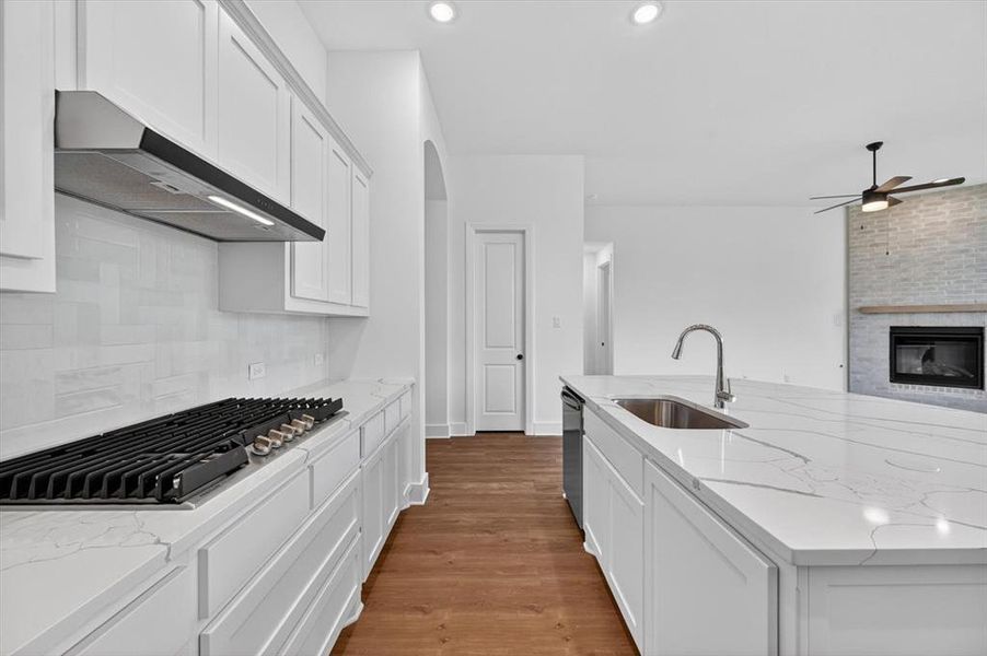 Furnished interior view inside a new home in Wellington, Haslet (Image 4).