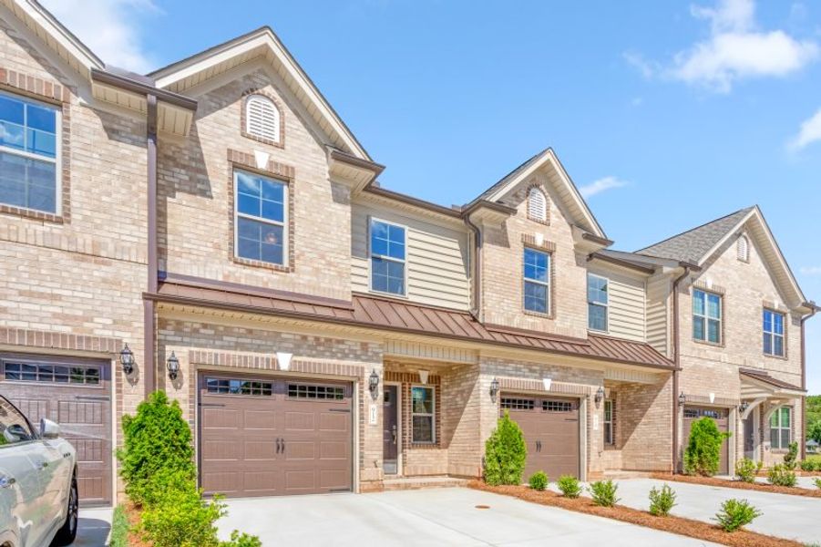 Representative exterior photo of a completed home built from the Bermuda by Keystone Homes NC in Trellises, High Point, NC (Image 16).
