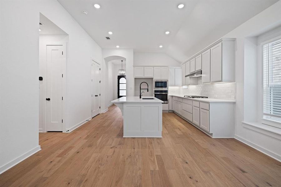 Furnished interior view inside a new home in Gateway Village - The Reserve: 45ft. lots, Denison (Image 10).