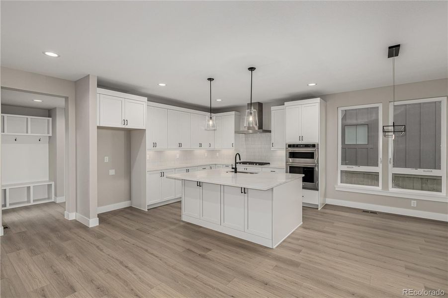 Furnished interior view inside a new home in West Grange, Longmont (Image 7).