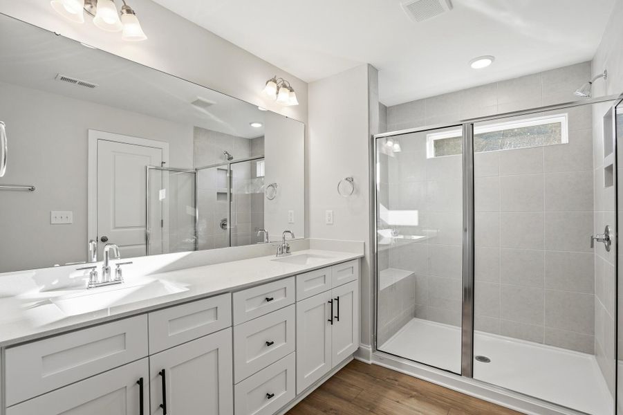 Furnished interior view inside a new home in Harrisburg Village Townhomes, Harrisburg (Image 16). Furnished interior view inside a new home in Harrisburg Village Townhomes, Harrisburg (Image 16).