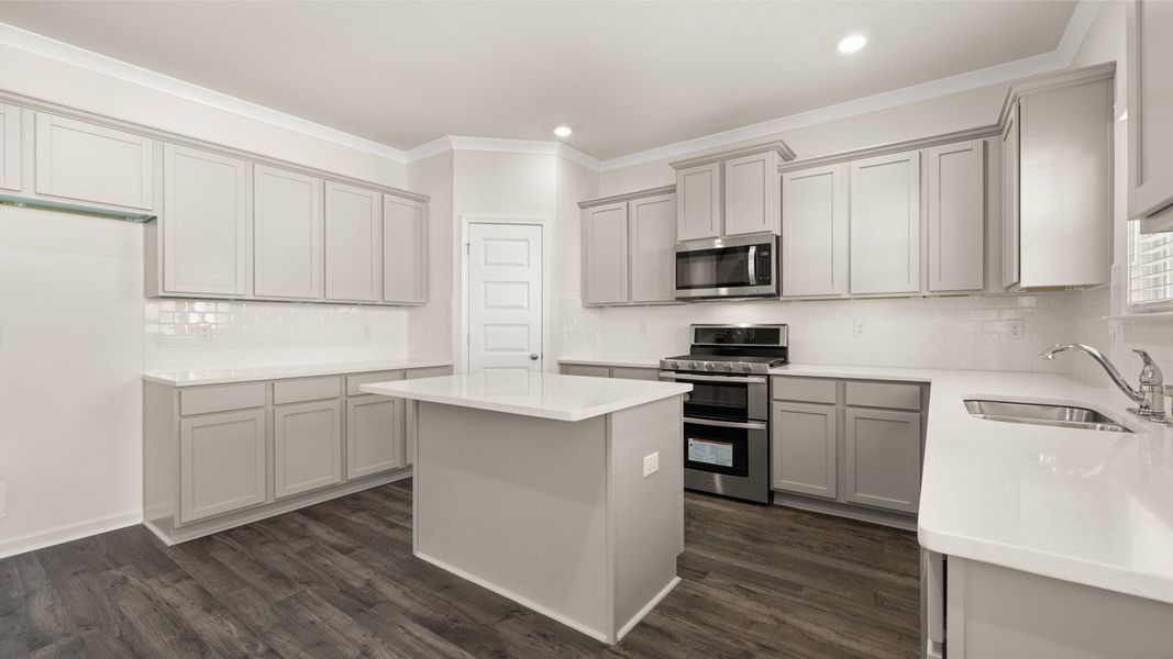 Furnished interior view inside a new home in Independence, Loganville (Image 6). Furnished interior view inside a new home in Independence, Loganville (Image 6).