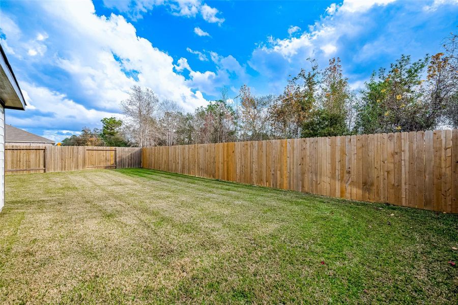 Exterior details and patio area of a home in Splendora Fields, Splendora (Image 29).