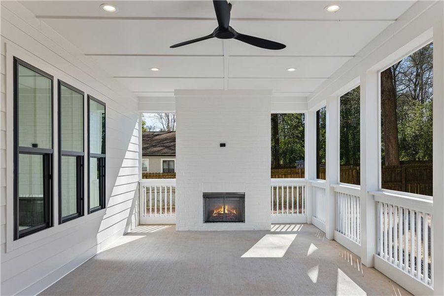 Exterior details and patio area of a home in , Decatur (Image 29).
