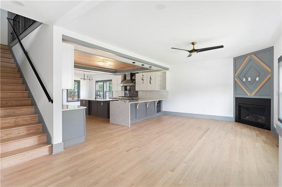Furnished interior view inside a new home in , Decatur (Image 25).