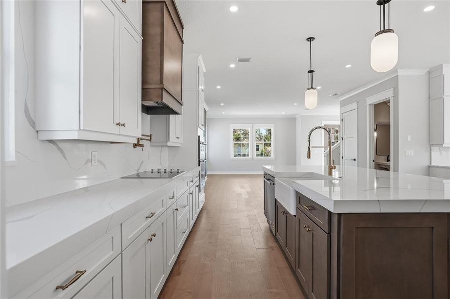 Furnished interior view inside a new home in , St. Petersburg (Image 6).