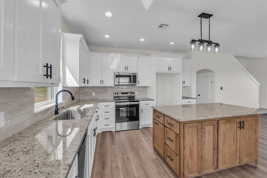 Furnished interior view inside a new home in , Elm Mott (Image 7). Furnished interior view inside a new home in , Elm Mott (Image 7).