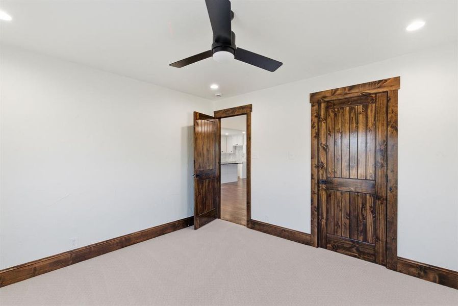 Bedroom 3 and Closet Bedroom 3 and Closet