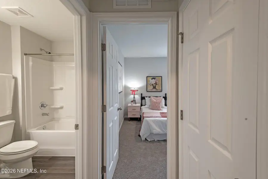 Furnished interior view inside a new home in , Jacksonville (Image 8).