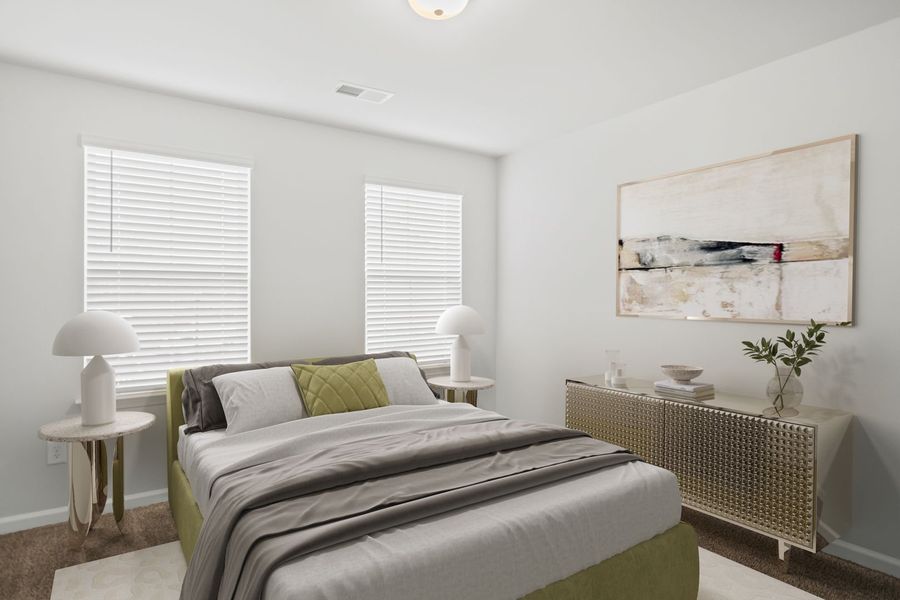 Representative furnished interior of a home built from the The Coles by Stanley Martin Homes in Bridgeport Single Family Homes, Greenville (Image 15).