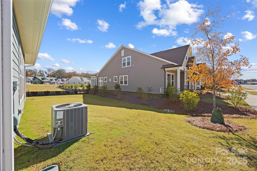 Exterior details and patio area of a home in , Waxhaw (Image 26).