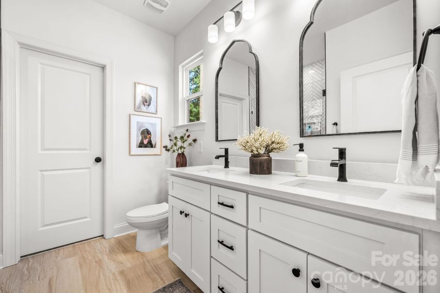 Furnished interior view inside a new home in , Hickory (Image 7).