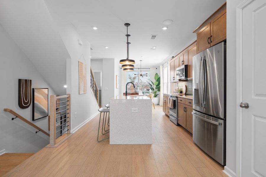 Representative furnished interior of a home built from the Braden by Tri Pointe Homes in Southmont, Charlotte (Image 3). Representative furnished interior of a home built from the Braden by Tri Pointe Homes in Southmont, Charlotte (Image 3).