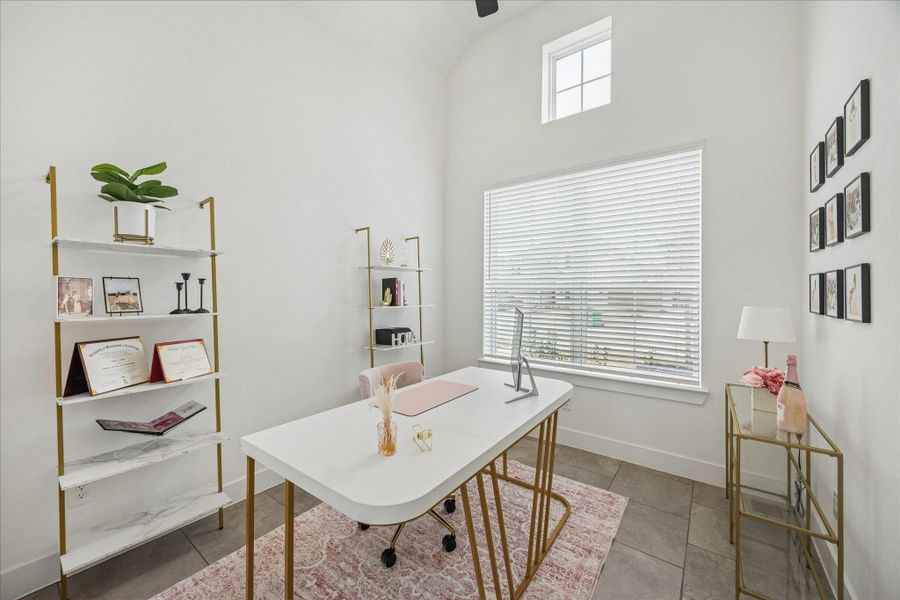 Home office on 1st floor