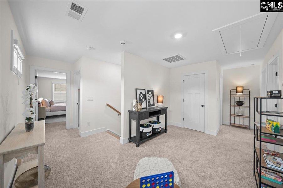 Furnished interior view inside a new home in Blythewood Farms, Blythewood (Image 22). Furnished interior view inside a new home in Blythewood Farms, Blythewood (Image 22).